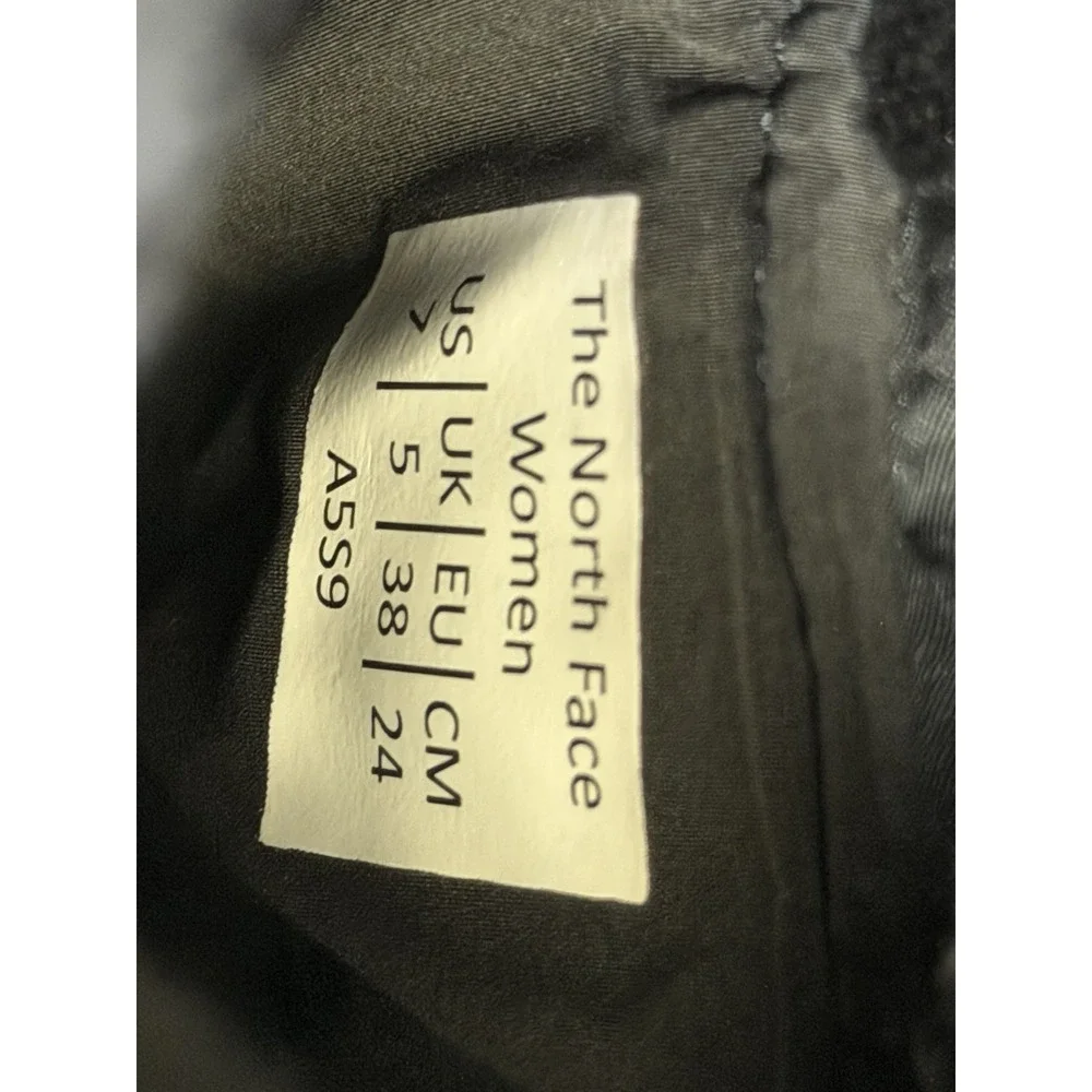 The North Face Warm Fleece Lined Winter Boots Black Women's Size 7 No‎ Box